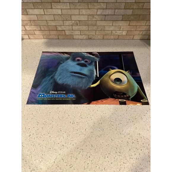Disney Eyes & Ears Cast Member Exclusive Monsters Inc Color Cover Movie Nov 2001 - Picture 1 of 2